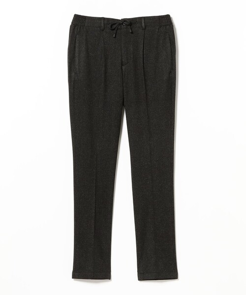 giab's ARCHIVIO(ジャブス アルキヴィオ)の「【別注】giabsarchivio / MASACCIO ミックスファブリック グレンチェック柄 1プリーツ ドローコードスラックス(その他パンツ・メンズ・ブラック/チャコールグレー・46/44/50/48)」の10枚目の写真