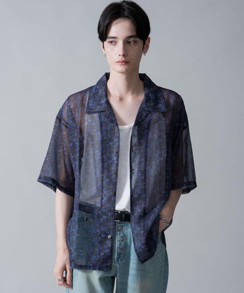 BROWNY(ブラウニー)の「BROWNY/メッシュパターンオープンカラーシャツ(シャツ/ブラウス・メンズ・その他1/その他2・MEDIUM/LARGE)」の11枚目の写真