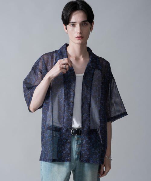 BROWNY(ブラウニー)の「BROWNY/メッシュパターンオープンカラーシャツ(シャツ/ブラウス・メンズ・その他1/その他2・MEDIUM/LARGE)」の12枚目の写真
