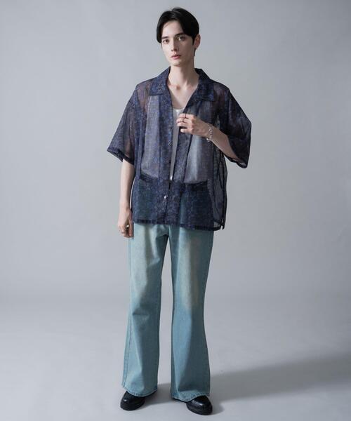 BROWNY(ブラウニー)の「BROWNY/メッシュパターンオープンカラーシャツ(シャツ/ブラウス・メンズ・その他1/その他2・MEDIUM/LARGE)」の16枚目の写真