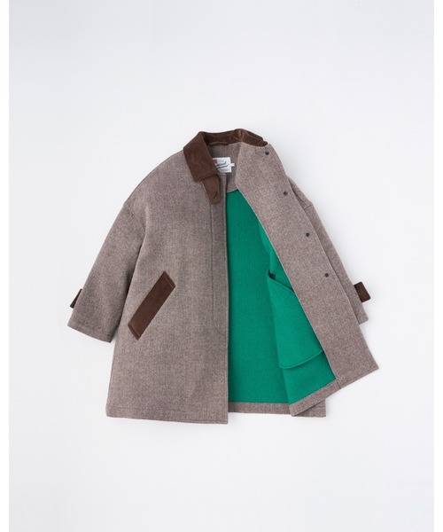 Traditional Weatherwear（トラディショナルウェザーウェア）の「MALTON HT（ステンカラーコート・レディース・グレー系その他/ブラウン系その他/ブラック系その他2/ブラック系その他・30/34/32）」の10枚目の写真