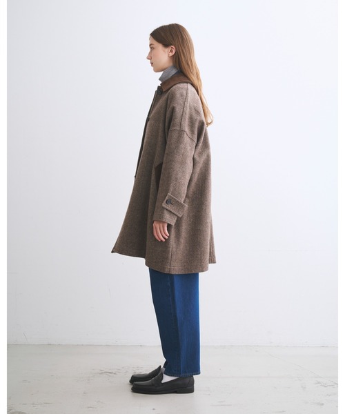 Traditional Weatherwear（トラディショナルウェザーウェア）の「MALTON HT（ステンカラーコート・レディース・グレー系その他/ブラウン系その他/ブラック系その他2/ブラック系その他・30/34/32）」の6枚目の写真