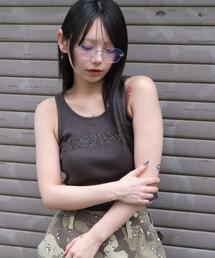 WEGO | WEGO/【25年春夏新作】スタッズグラフィックタンク(タンクトップ)