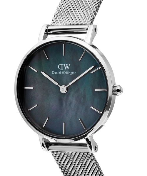 Daniel Wellington(ダニエルウェリントン)の「「日本限定」Petite MOP Gray 28MM レディース 腕時計 ローズゴールド/シルバー(アナログ腕時計・レディース・シルバー/ピンクゴールド・28mm)」の4枚目の写真