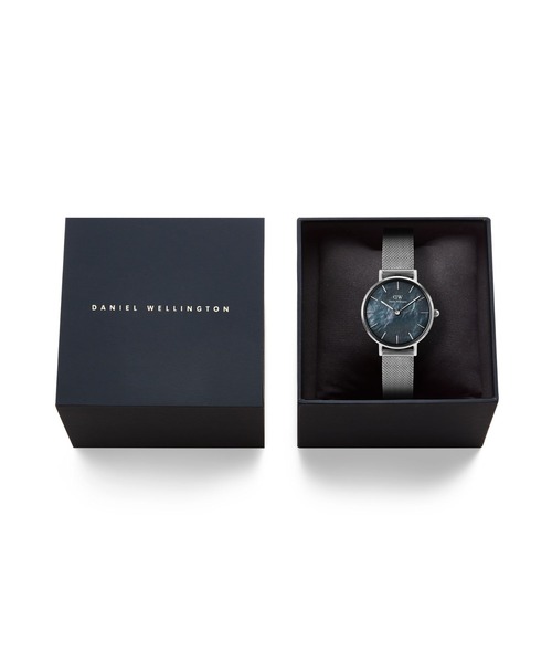 Daniel Wellington(ダニエルウェリントン)の「「日本限定」Petite MOP Gray 28MM レディース 腕時計 ローズゴールド/シルバー(アナログ腕時計・レディース・シルバー/ピンクゴールド・28mm)」の8枚目の写真