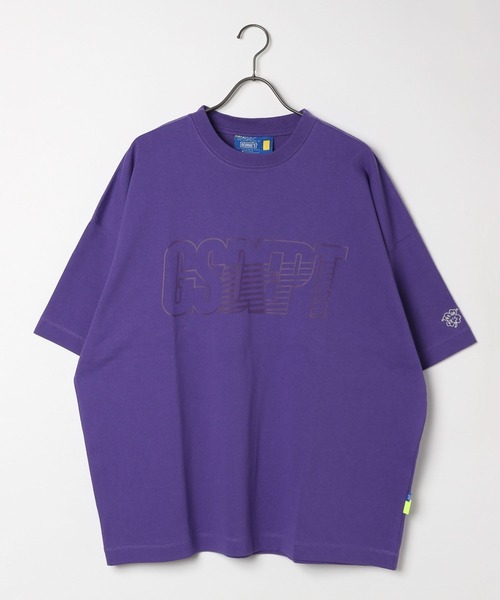 GEORGE'S（ジョージズ）の「GSデプト Tシャツ（Tシャツ/カットソー・メンズ・ブラック/オフホワイト/パープル・LARGE/MEDIUM）」の3枚目の写真