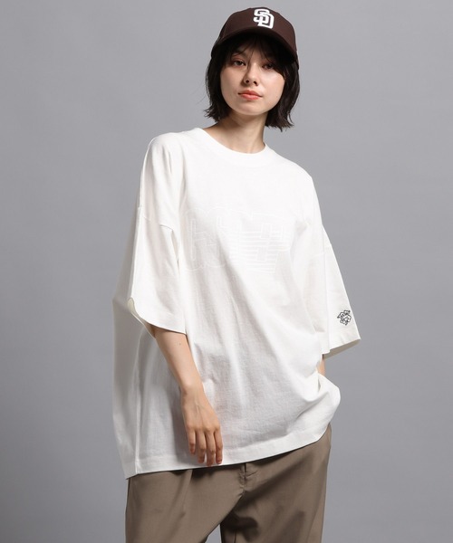 GEORGE'S（ジョージズ）の「GSデプト Tシャツ（Tシャツ/カットソー・メンズ・ブラック/オフホワイト/パープル・LARGE/MEDIUM）」の16枚目の写真