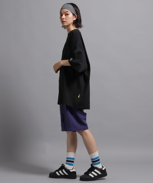 GEORGE'S（ジョージズ）の「GSデプト Tシャツ（Tシャツ/カットソー・メンズ・ブラック/オフホワイト/パープル・LARGE/MEDIUM）」の19枚目の写真