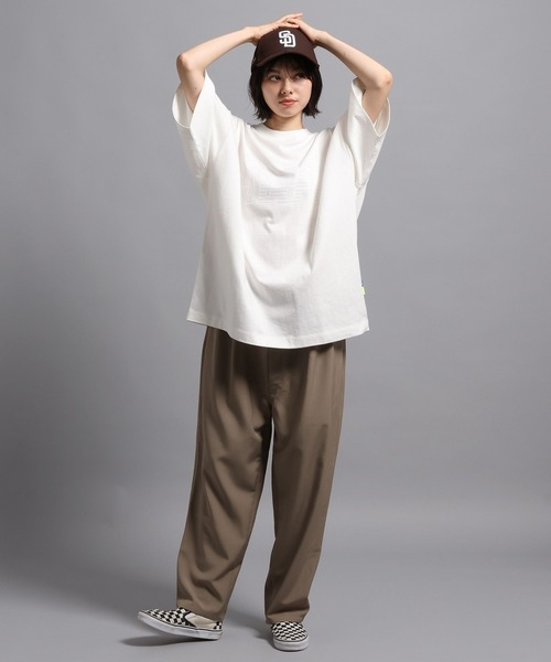 GEORGE'S（ジョージズ）の「GSデプト Tシャツ（Tシャツ/カットソー・メンズ・ブラック/オフホワイト/パープル・LARGE/MEDIUM）」の4枚目の写真