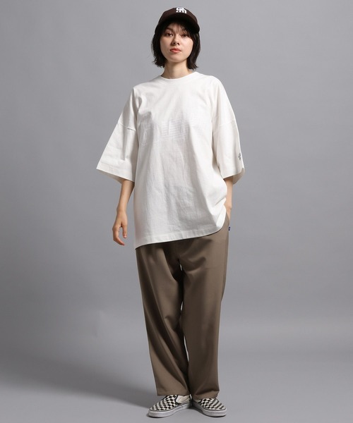 GEORGE'S（ジョージズ）の「GSデプト Tシャツ（Tシャツ/カットソー・メンズ・ブラック/オフホワイト/パープル・LARGE/MEDIUM）」の6枚目の写真