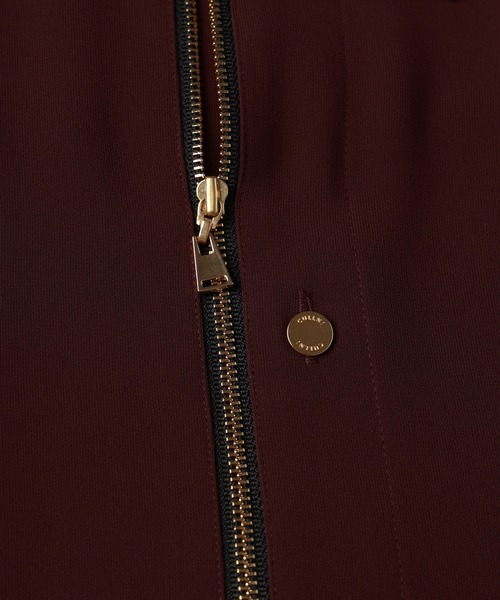 CULLNI（クルニ）の「Double Cloth Zip Up Shirt（シャツ/ブラウス・メンズ・ブラック/バーガンディー・2/1/0）」の11枚目の写真