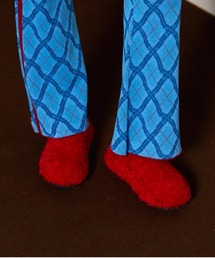 MAISON SPECIAL ファーサボ RED 38 MAISON SPECIAL(メゾンスペシャル)｜Multi Fabric Sabot Sandals