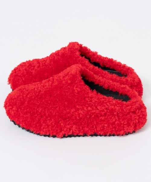 MAISON SPECIAL（メゾンスペシャル）の「Multi Fabric Sabot Shoes/マルチファブリックサボ（ブーツ・レディース・マルチ/レッド・36/37/38）」の6枚目の写真