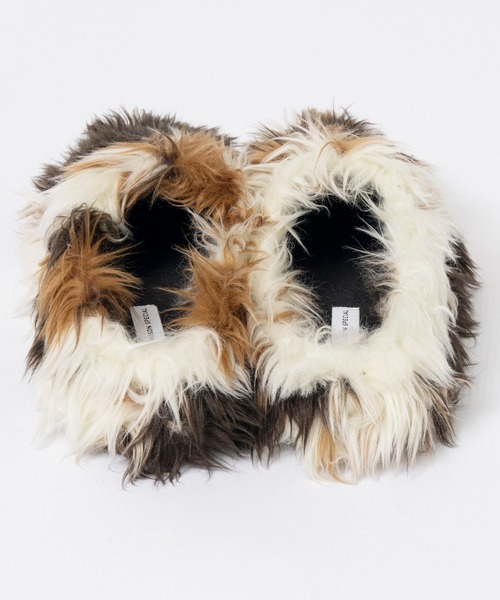 MAISON SPECIAL（メゾンスペシャル）の「Multi Fabric Sabot Shoes/マルチファブリックサボ（ブーツ・レディース・マルチ/レッド・36/37/38）」の4枚目の写真