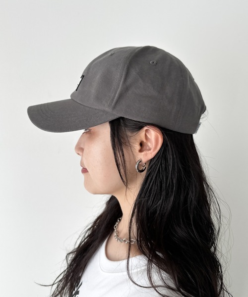 DISCUS（ディスカス）の「DISCUS/ディスカス 6パネル ウォッシュ加工 ベースボール キャップ/ロゴ プリントネーム（キャップ・レディース・ブラック/ダークグレー/ベージュ・FREE）」の19枚目の写真