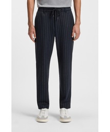 【新品未使用】HUGO BOSS ヒューゴボス　テーパードフィットパンツ HUGO BOSS｜ヒューゴボスのパンツ（テーパード）通販 - ZOZOTOWN