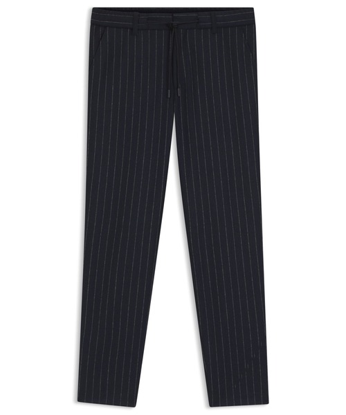 BOSS(ボス)の「テーパードフィットパンツ ブラッシュド ストレッチフランネル(その他パンツ・メンズ・ダークブルー/グレー・54/46/52/50/48/44)」の7枚目の写真