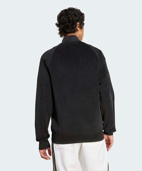 adidas(アディダス)の「SST アディカラー ベロア トラックトップ / ジャージ / トラックジャケット / アディダスオリジナルス adidas Originals(ジャージ・メンズ・ブラウン/ブラック/ブルー/グレー/グリーン・X-SMALL/XX-SMALL/5XL/3XL/XX-LARGE/X-LARGE/LARGE/MEDIUM/SMALL/4XL)」の10枚目の写真