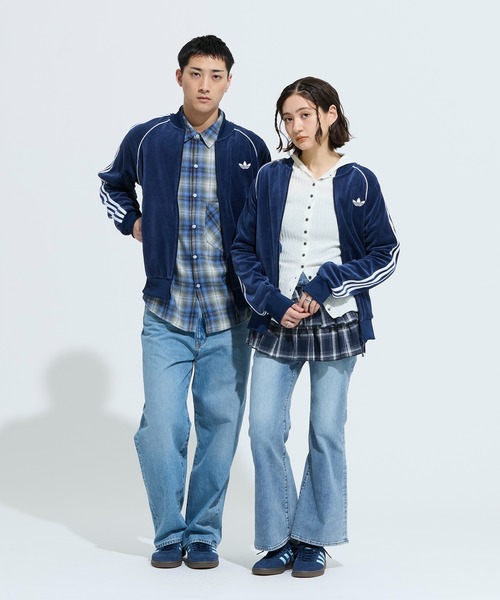 SST アディカラー ベロア トラックトップ / ジャージ / トラック