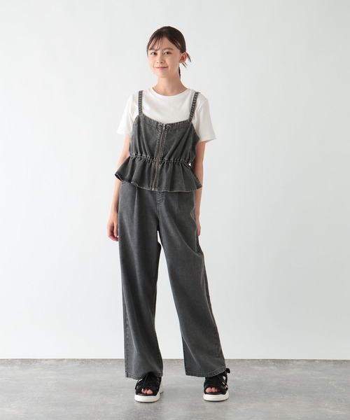 トクトク3セット/デニム＋Tシャツ/575581（つなぎ/オールインワン