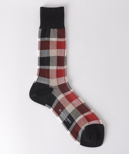 BLACK LABEL CRESTBRIDGE（ブラックレーベル・クレストブリッジ）の「クレストブリッジチェックソックス（ソックス/靴下・メンズ・ベージュ系その他6/ベージュ系その他/ダークブラウン/ブラック/レッド系その他2・FREE）」の9枚目の写真