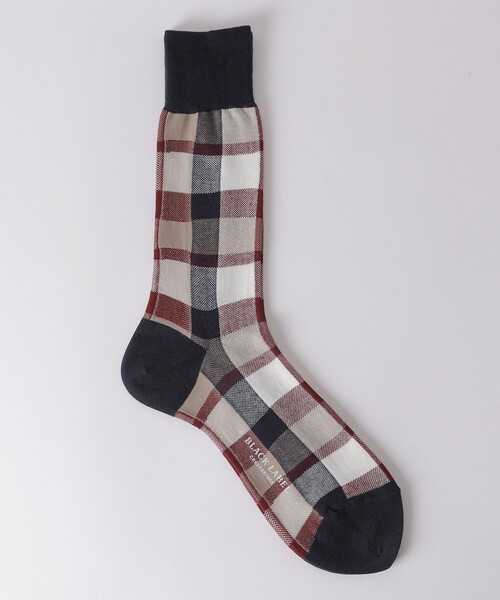 BLACK LABEL CRESTBRIDGE（ブラックレーベル・クレストブリッジ）の「クレストブリッジチェックソックス（ソックス/靴下・メンズ・ベージュ系その他6/ベージュ系その他/ダークブラウン/ブラック/レッド系その他2・FREE）」の11枚目の写真