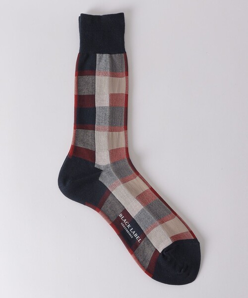 BLACK LABEL CRESTBRIDGE（ブラックレーベル・クレストブリッジ）の「クレストブリッジチェックソックス（ソックス/靴下・メンズ・ベージュ系その他6/ベージュ系その他/ダークブラウン/ブラック/レッド系その他2・FREE）」の13枚目の写真