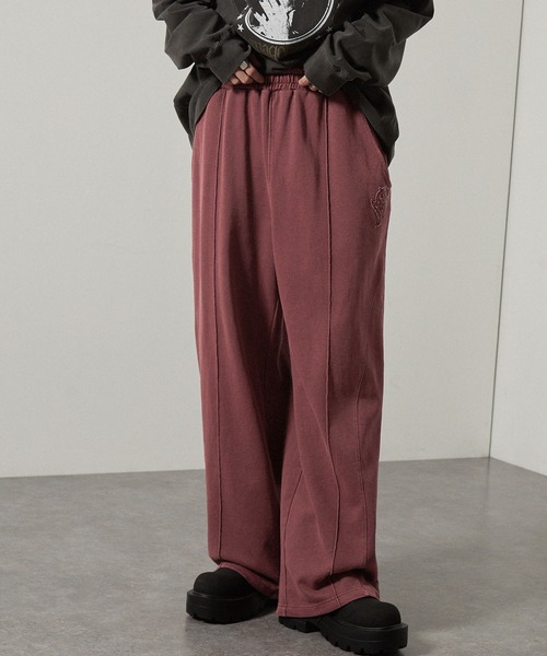 セール】【Alfred Alex】ヴィンテージ加工ピグメントダメージパッチ