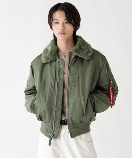 SoraALPHA INDUSTRIES /アルファ インダストリーズ 25FW新作商品】Alpha Industries/アルファインダストリーズ/ALPHA B-15