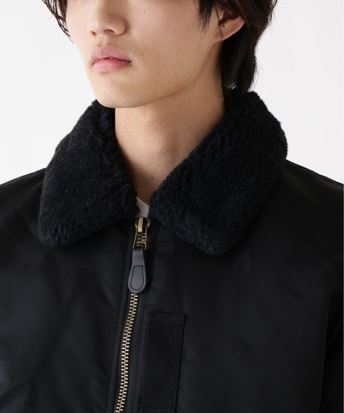 Alpha Industries（アルファインダストリーズ）の「【25FW新作商品】Alpha Industries/アルファインダストリーズ/ALPHA B-15 FLIGHT JACKET（ミリタリージャケット・メンズ・ブラック/セージグリーン/ネイビー・SMALL/XX-LARGE/X-LARGE/LARGE/MEDIUM）」の22枚目の写真