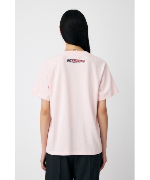 MOUSSY（マウジー）の「TEAMS NYC Tシャツ（Tシャツ/カットソー・レディース・ホワイト/ライトブラック/レッド/ピンク・FREE）」の13枚目の写真