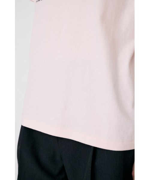 MOUSSY（マウジー）の「TEAMS NYC Tシャツ（Tシャツ/カットソー・レディース・ホワイト/ライトブラック/レッド/ピンク・FREE）」の18枚目の写真