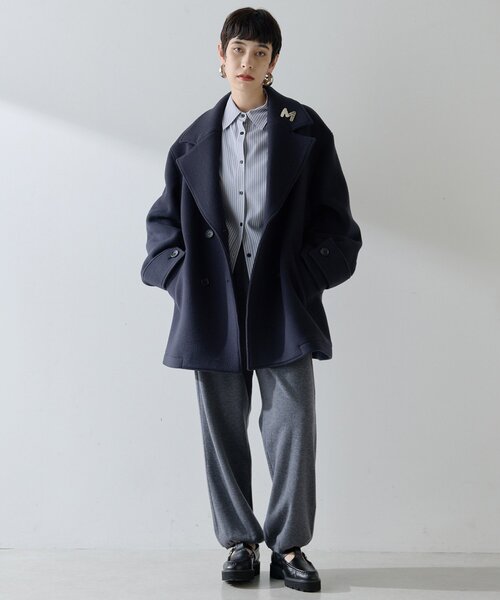 MARNI ピーコート 国内正規 MARNI 21AW ウールPコート マルニ TUMU0090UW UTW994