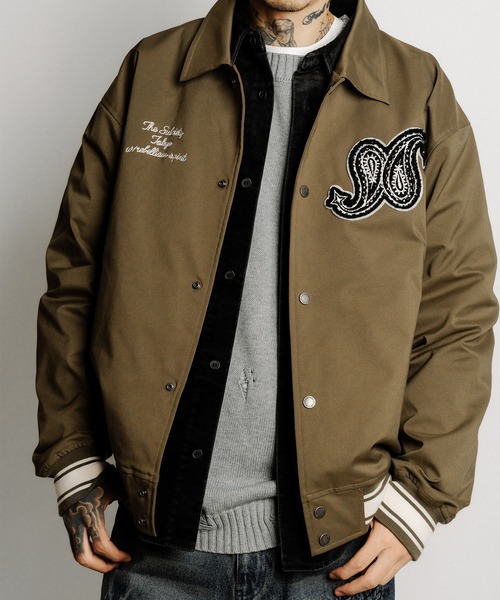 Subciety(サブサエティ)の「Wash damaged knit(ニット/セーター・メンズ・ネイビー/グレー/ブラック・X-LARGE/LARGE/MEDIUM/SMALL)」の17枚目の写真