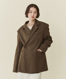 FUULLY STUDIO（フーリィーステューディオ）の「2WAYボクシーテーラードジャケット（テーラードジャケット）」