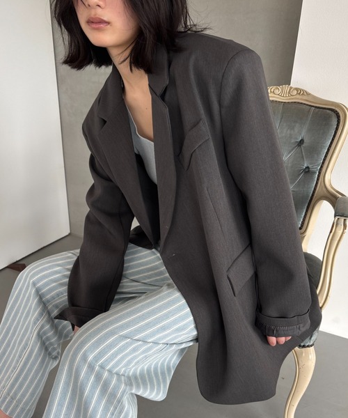 2WAYボクシーテーラードジャケット（テーラードジャケット）｜FUULLY