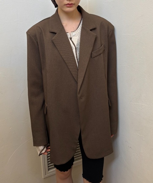 セール】2WAYボクシーテーラードジャケット（テーラードジャケット