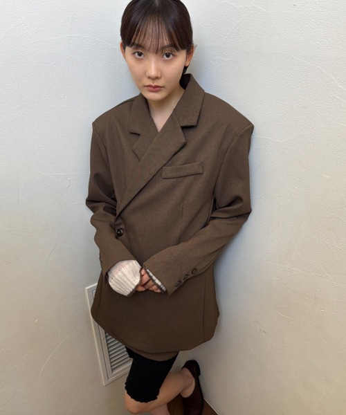 2WAYボクシーテーラードジャケット（テーラードジャケット）｜FUULLY