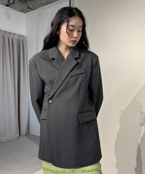 2WAYボクシーテーラードジャケット（テーラードジャケット）｜FUULLY