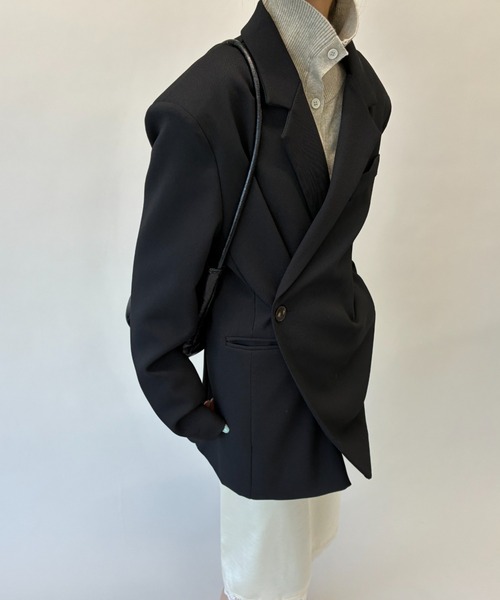 2WAYボクシーテーラードジャケット（テーラードジャケット）｜FUULLY