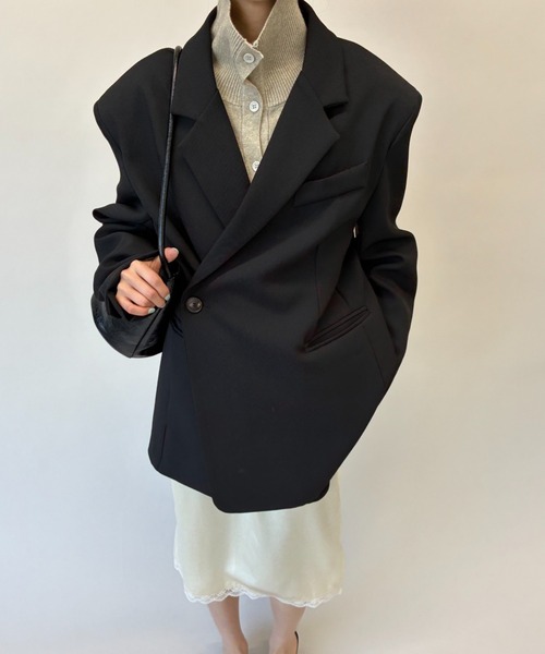 2WAYボクシーテーラードジャケット（テーラードジャケット）｜FUULLY