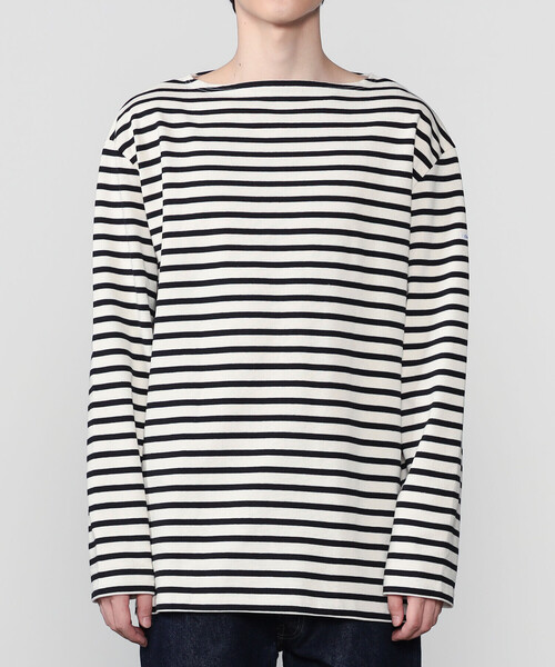 ORCIVAL コットンロードフレンチバスクシャツ サイズ2 ORCIVAL | コットンロード フレンチバスクシャツ MEN（Tシャツ