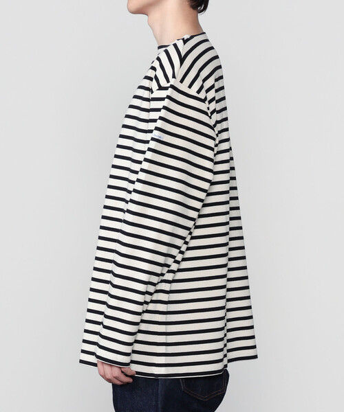 【nagakoおまとめ買い】Orcival ロンT ホワイト サイズ１ ORCIVAL | コットンロード フレンチバスクシャツ ビッグサイズ