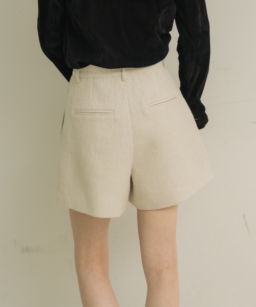 NEUNA(ヌナ)の「【セットアップ可能!】ツイードハーフパンツ(その他パンツ・レディース・ブラック/ブルー/アイボリー・FREE)」の12枚目の写真