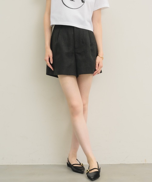 NEUNA(ヌナ)の「【セットアップ可能!】ツイードハーフパンツ(その他パンツ・レディース・ブラック/ブルー/アイボリー・FREE)」の21枚目の写真