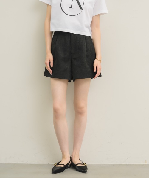 NEUNA(ヌナ)の「【セットアップ可能!】ツイードハーフパンツ(その他パンツ・レディース・ブラック/ブルー/アイボリー・FREE)」の22枚目の写真
