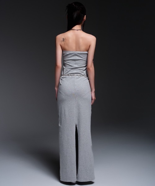 ROYAL FLASH(ロイヤルフラッシュ)の「MITSUKI/ミツキ/BUST POINT FIT DRESS(ワンピース・レディース・ブラック/グレー・F)」の13枚目の写真