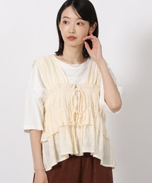 LAKOLE | モールストライプビスチェ / 588561(ベスト)