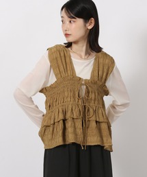 LAKOLE | モールストライプビスチェ / 588561(ベスト)