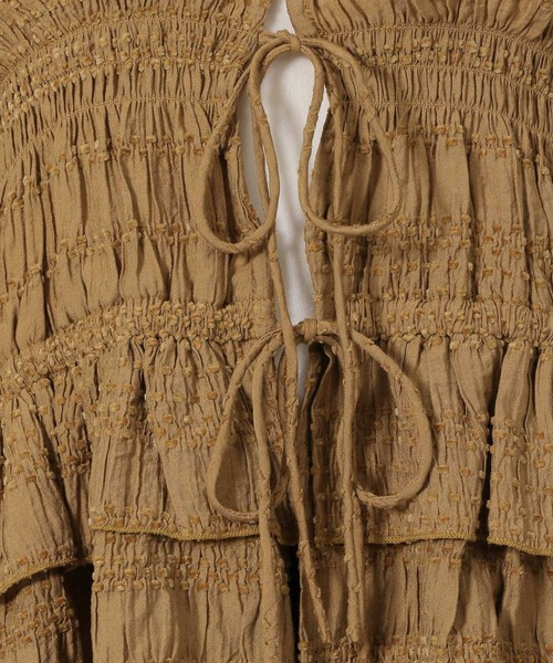 LAKOLE（ラコレ）の「モールストライプビスチェ / 588561（ベスト・レディース・アイボリー/ブラック/ブラウン/テラコッタ・FREE）」の22枚目の写真